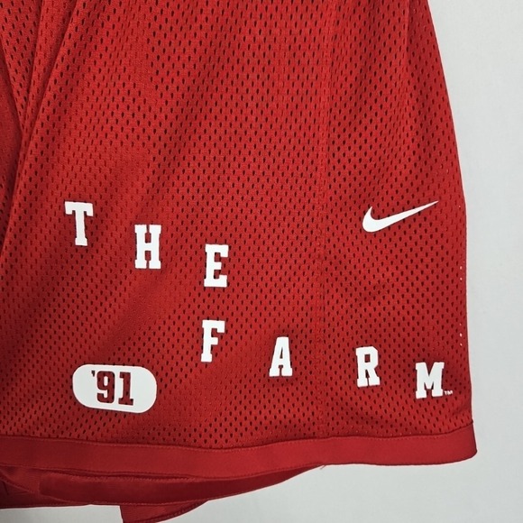 Nike Stanford Cardinals The Farm NCAA Football DriFit Mesh Shorts‎ Men's Size L - Picture 3 of 6